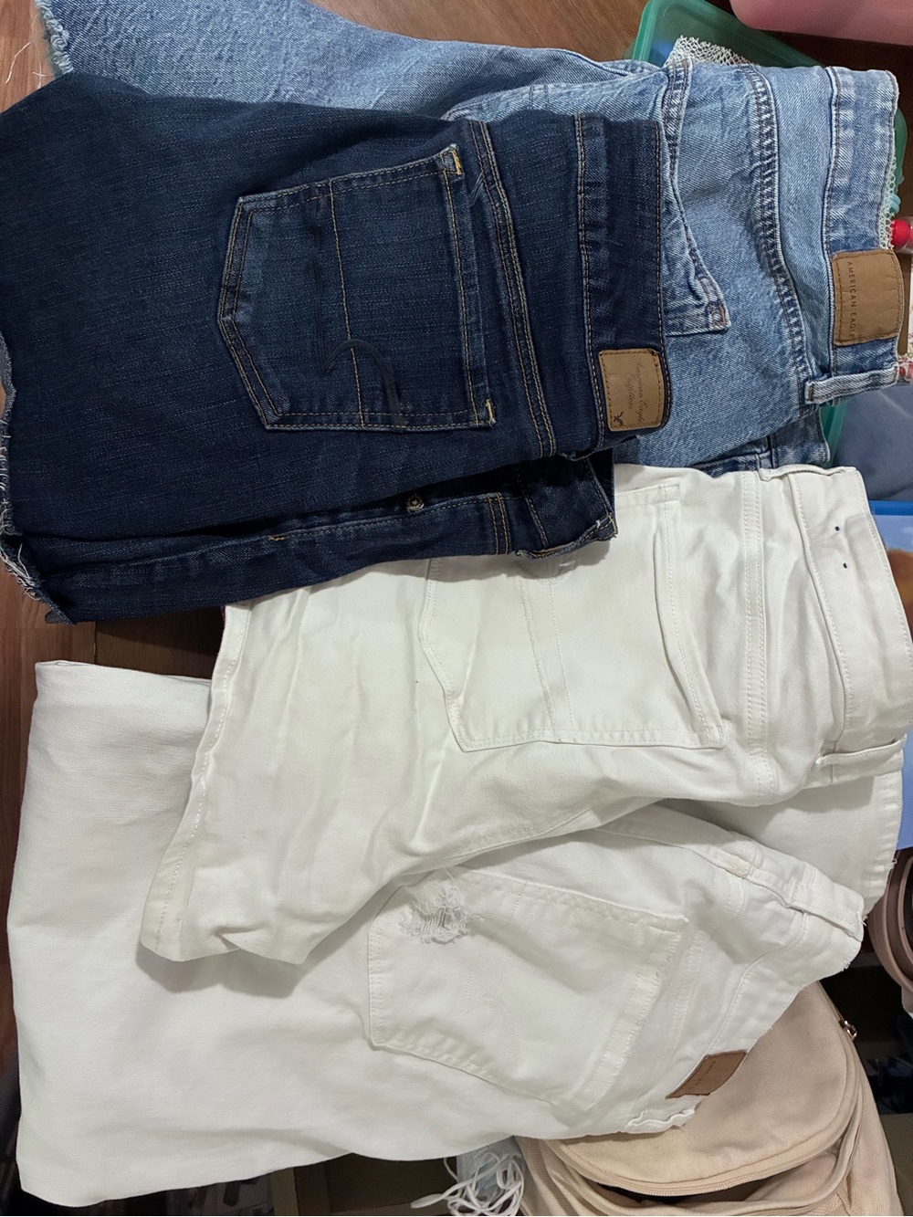 American Eagle size 14 Women’s shorts and denim bundle